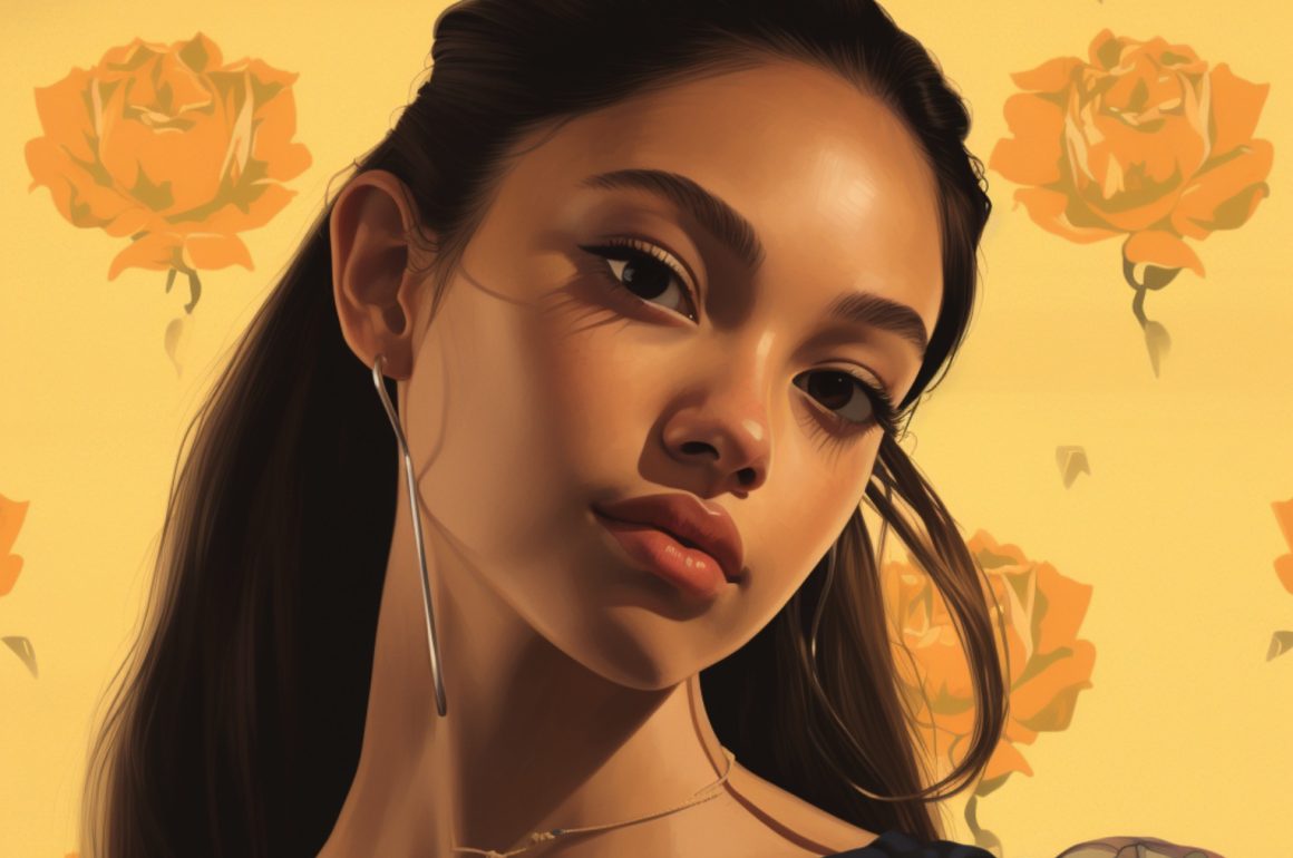 olivia rodrigo illustration