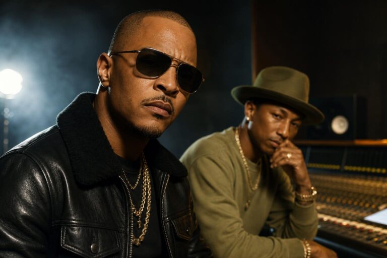 T.I. on stage promoting his new single 'Let 'Em Know'
