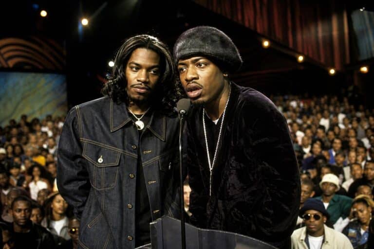 Outkast at the 1995 Source Awards on a tense stage moment that signaled Atlanta hip-hop’s rise